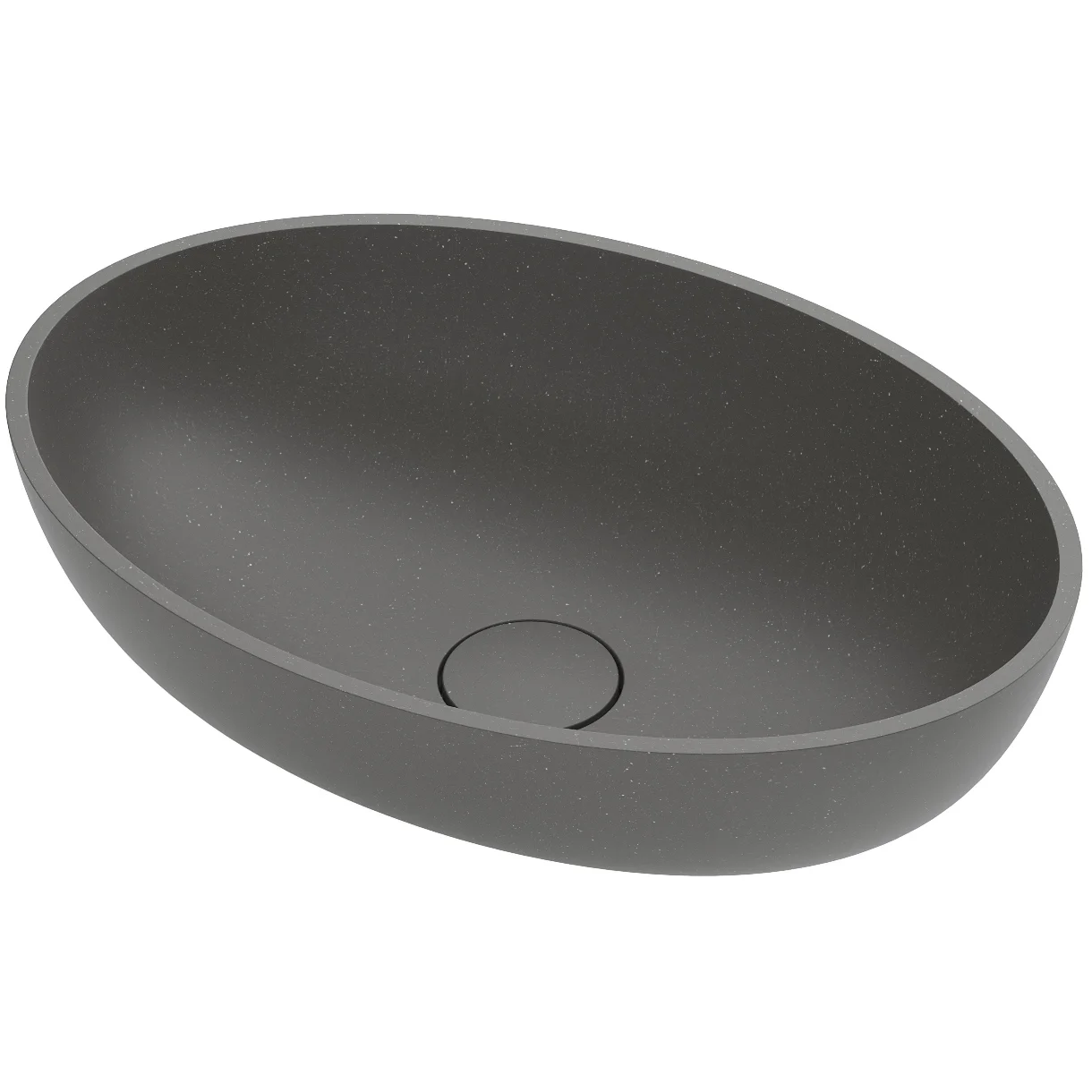 Умывальник Roxen Nimfa Gray 50x35, 300160-DG
