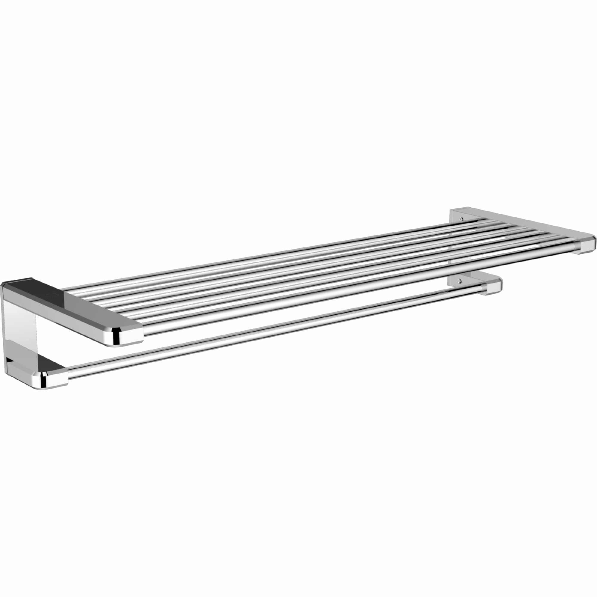 Полотенцедержатель с полкой Wonzon & Woghand хром, WW-V3902-CR