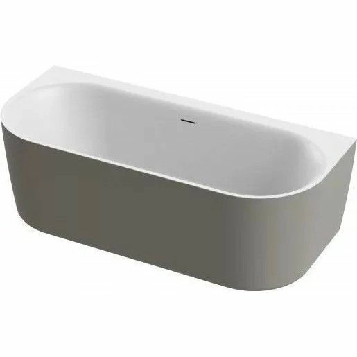 Акриловая ванна отдельностоящая Cezares Metauro Int Wall 180x80, METAURO-INT-Wall-180-80-60-G-W-MATT