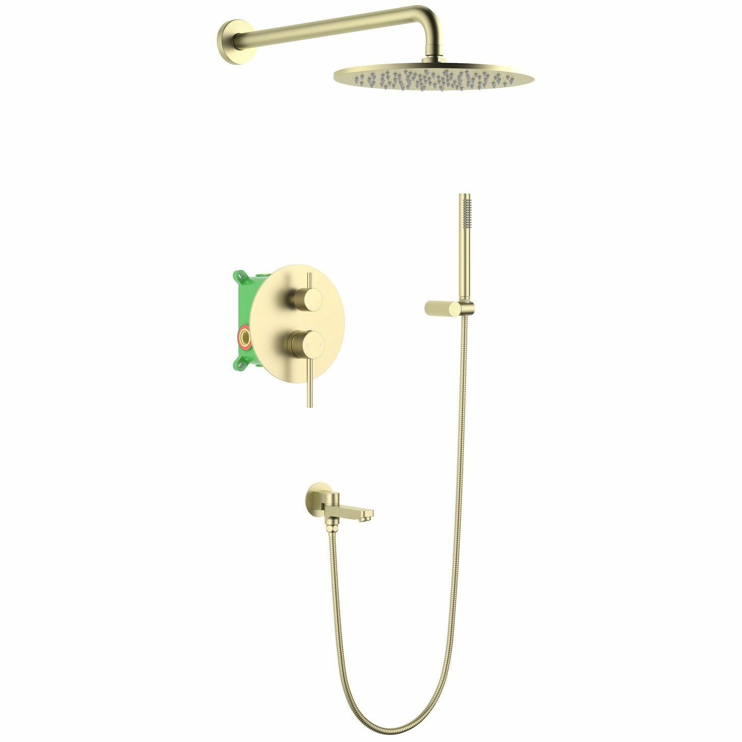 Душевая система Timo Saona Brushed Gold, SX-2379/17SM