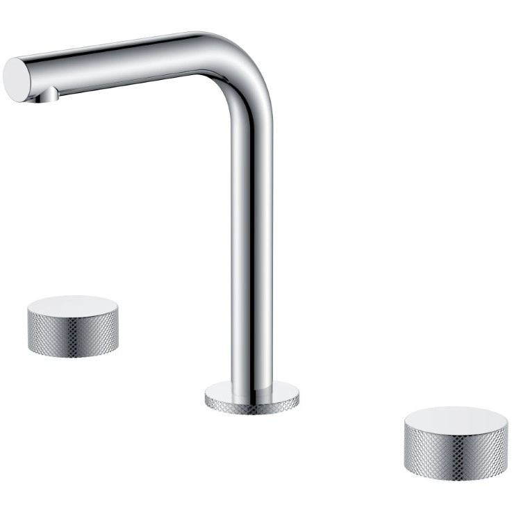 Смеситель на столешницу на 3 отверстия Boheme Stick Touch Chrome, 152-CR.2
