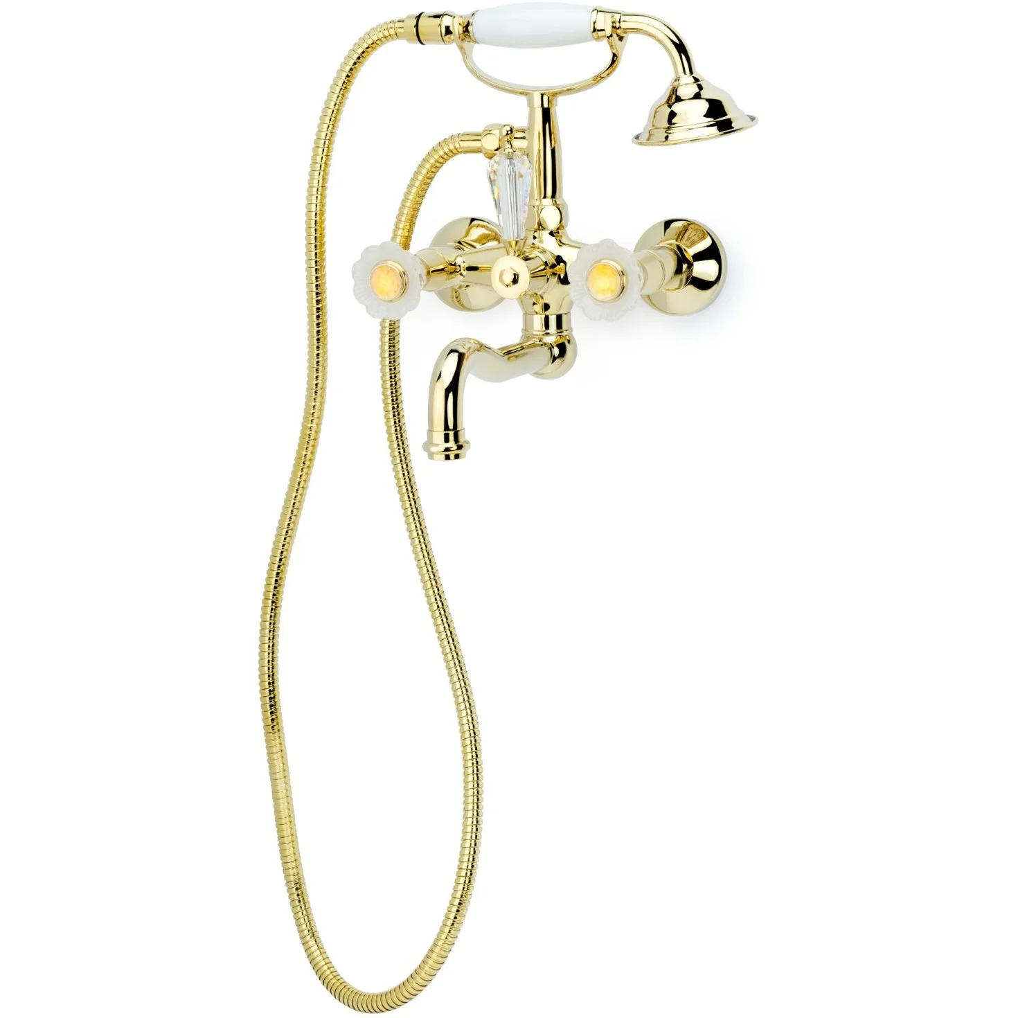 Смеситель для ванны Boheme Camelia Gold, 293