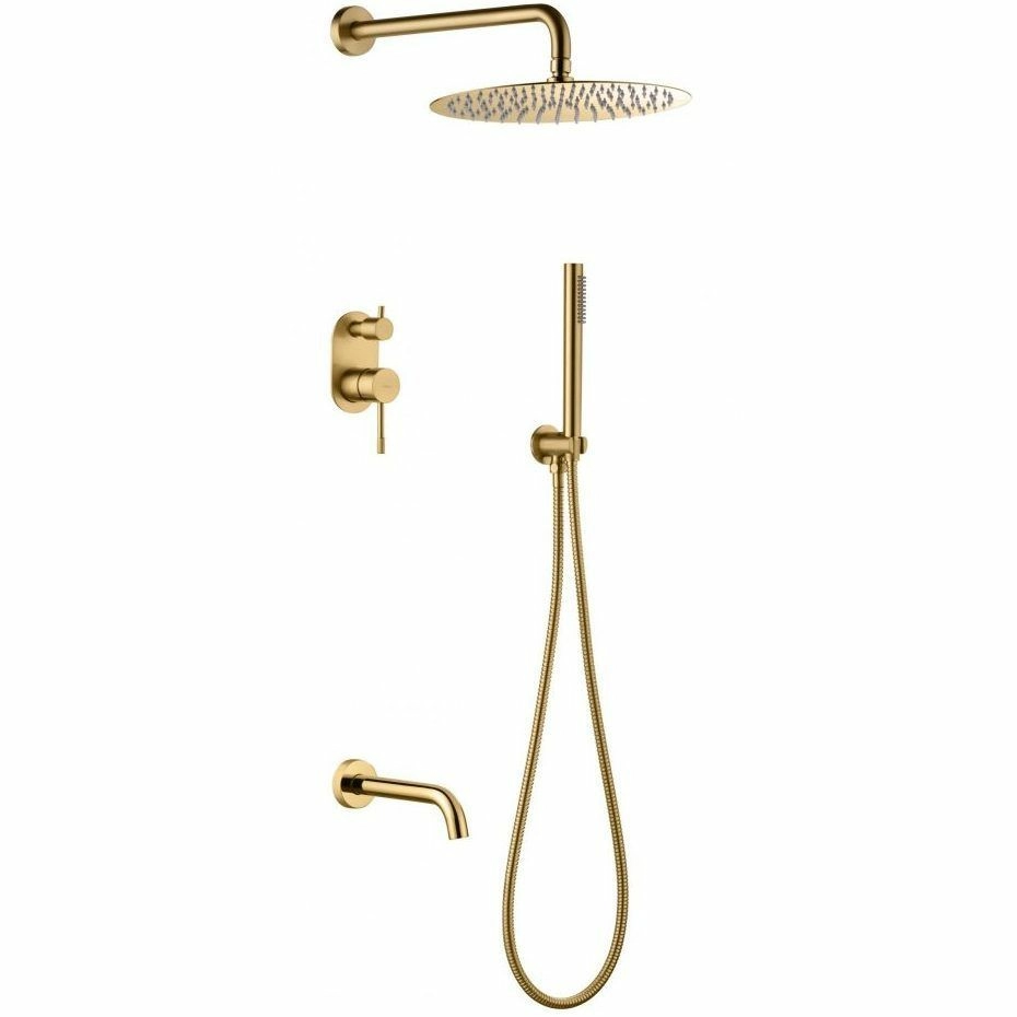 Душевая система Boheme Uno Matt Gold, 464-2-MG