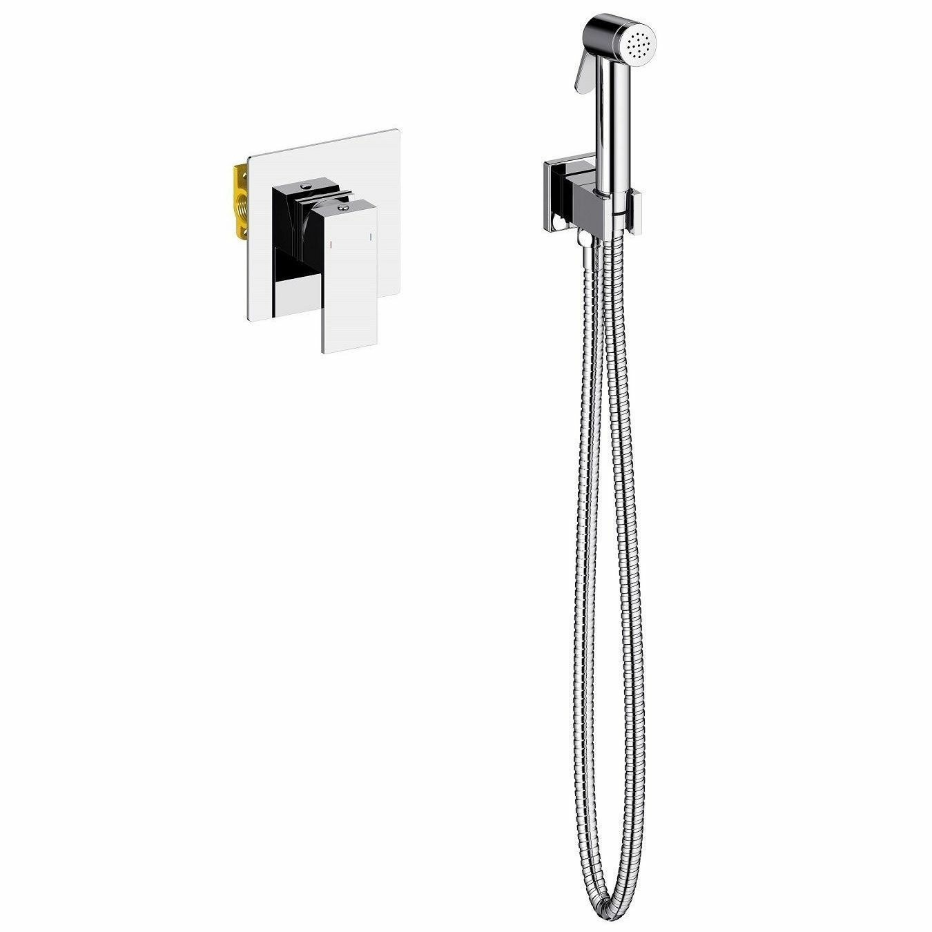 Смеситель встроенный с гигиеническим душем Timo Selene Chrome, 2089/00SM