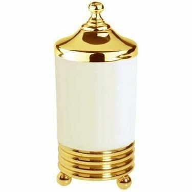 Настольный стакан для ватных дисков Boheme Hermitage Gold, 10364