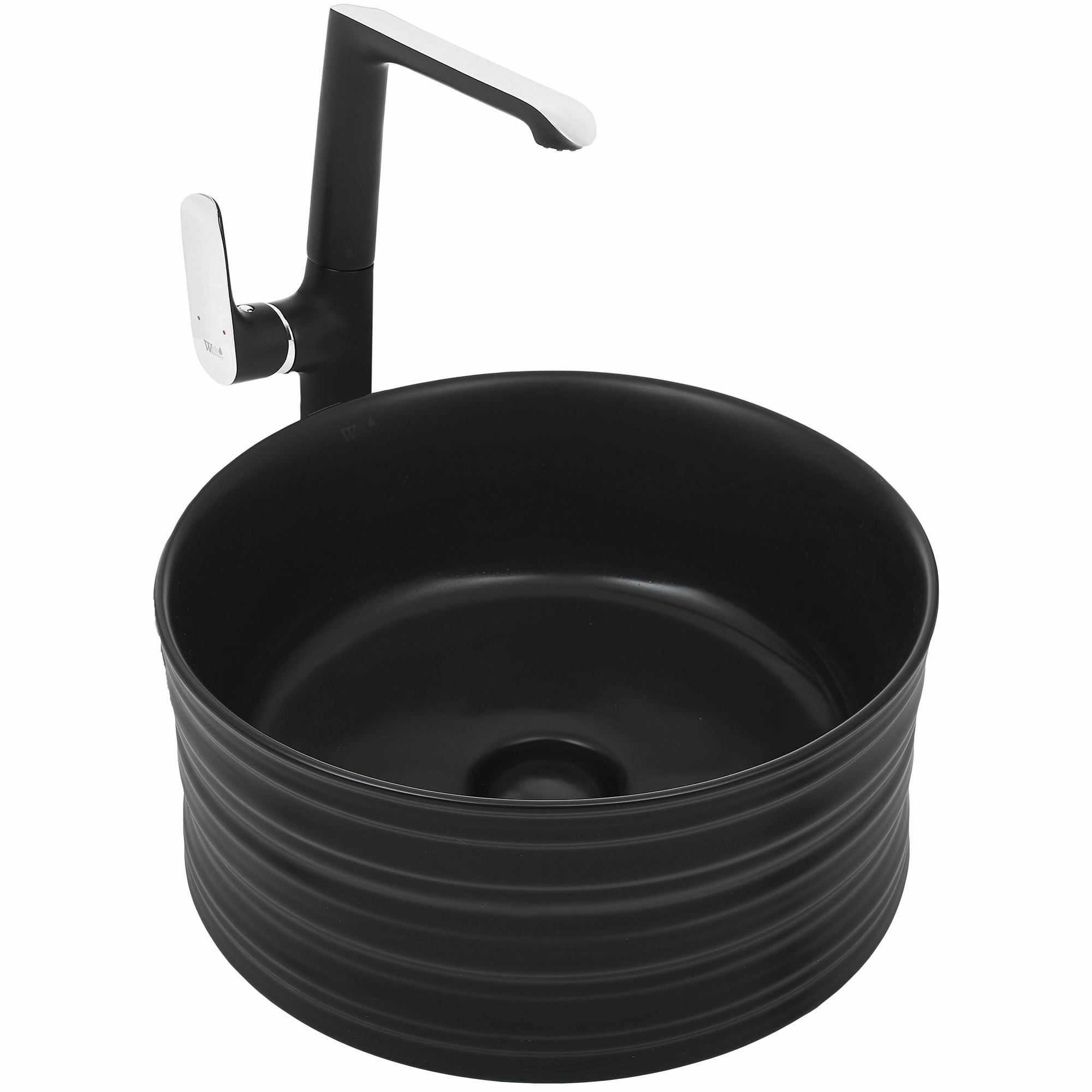 Раковина накладная WeltWasser 40.5x40.5, WW ELBACH 3272 MB