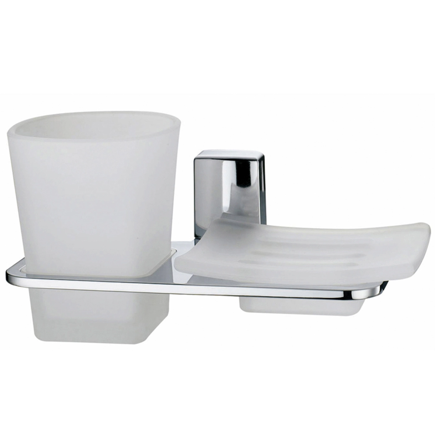 Держатель стакана и мыльницы WasserKRAFT Leine, K-5026
