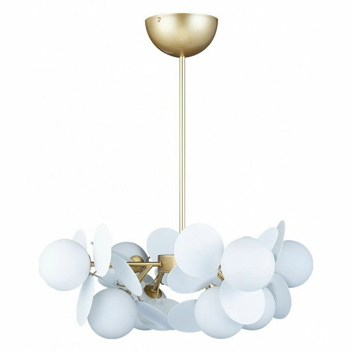 Люстра на штанге Loft it Matisse 10008/8 white