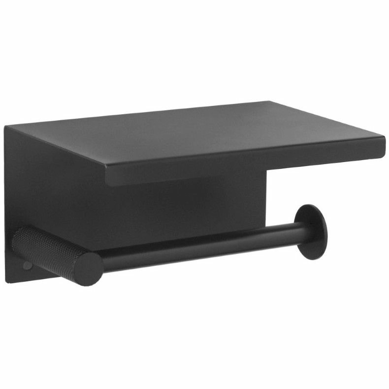 Держатель туалетной бумаги Boheme Uno Black, 10971-B