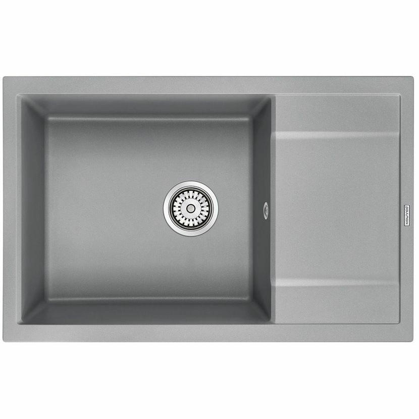 Мойка Paulmark Flugen 60 серый металлик, PM317850-GRM