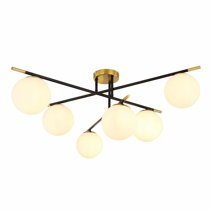 Потолочная люстра Arte Lamp Alcor, A2224PL-6BK