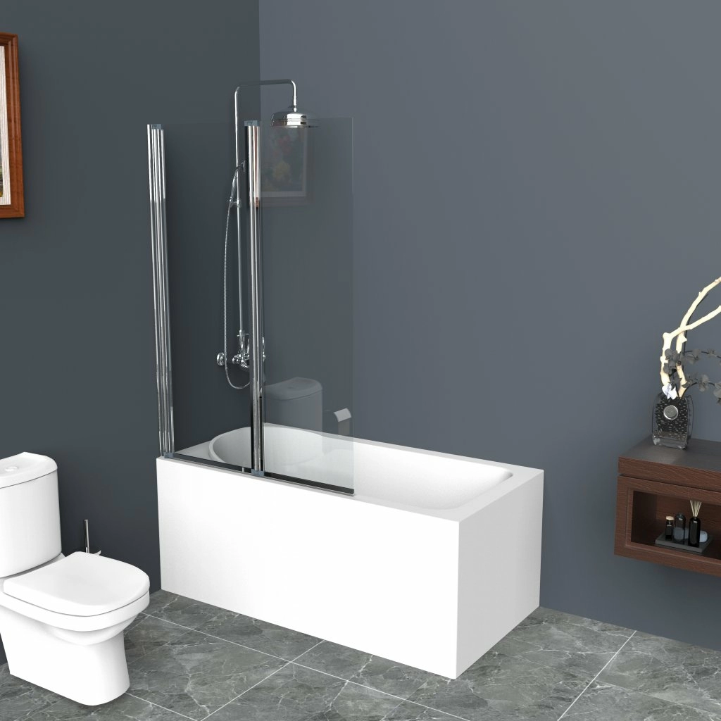 Шторка на ванну BelBagno Uno V-2