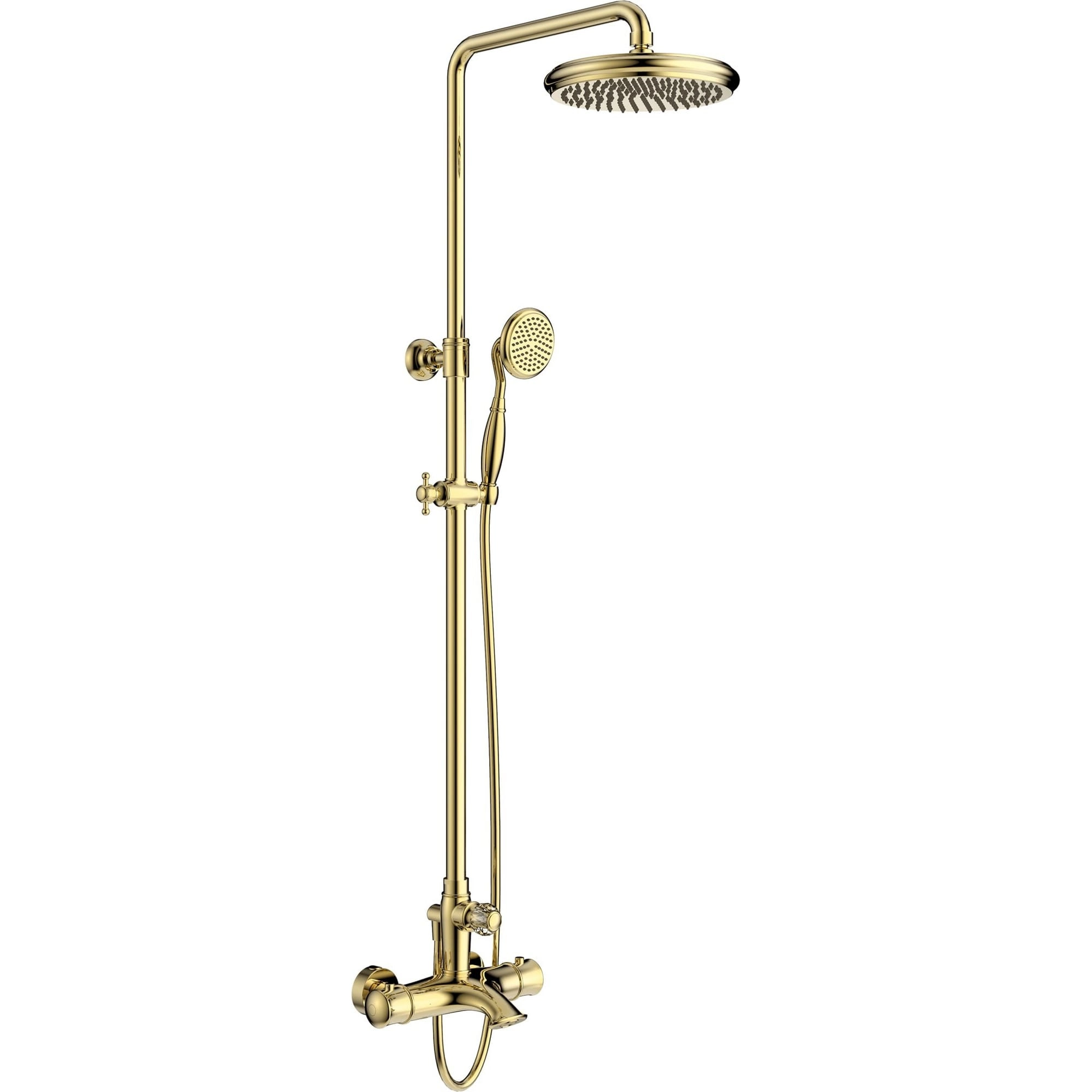 Душевая система с термостатом Altrobagno Беатриче (Beatrice), ALTROBAGNOBeatrice030408Or