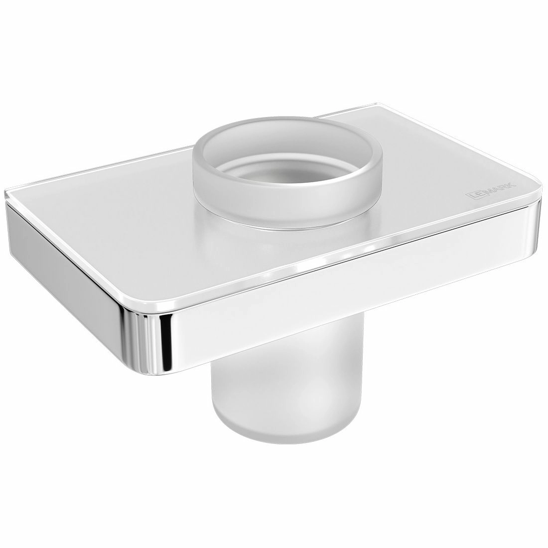 Стакан для зубных щеток Lemark Glass Line, 9731034