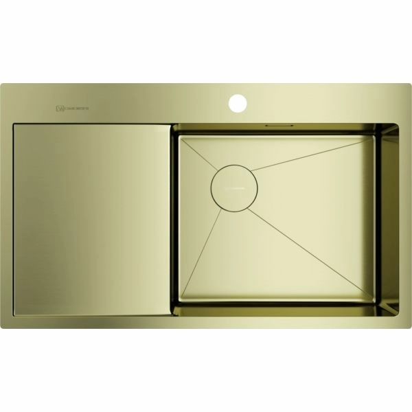 Мойка Omoikiri Akisame 86-LG-R Side, 4997046