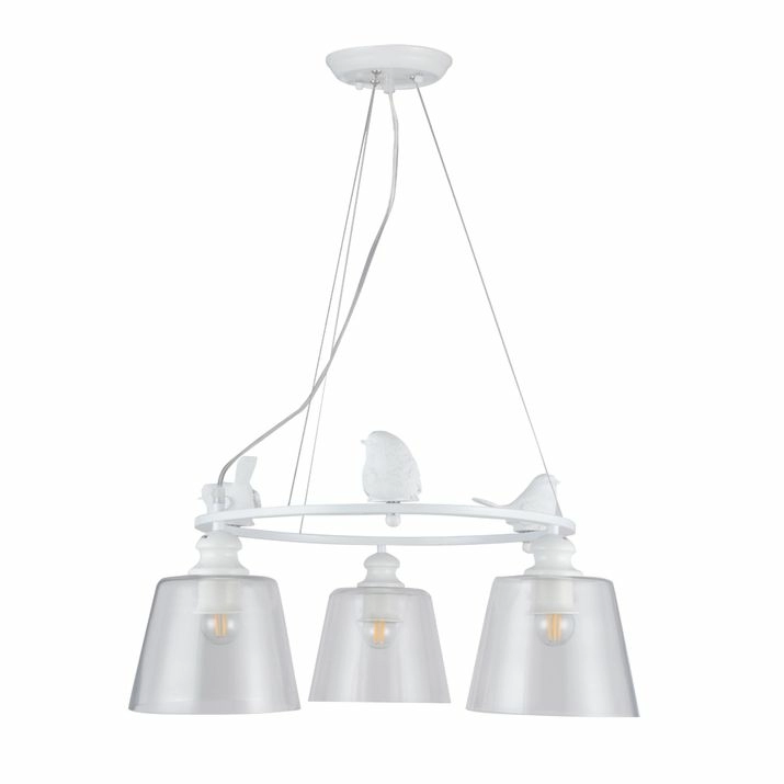 Подвесная люстра Arte Lamp Passero, A4289LM-3WH