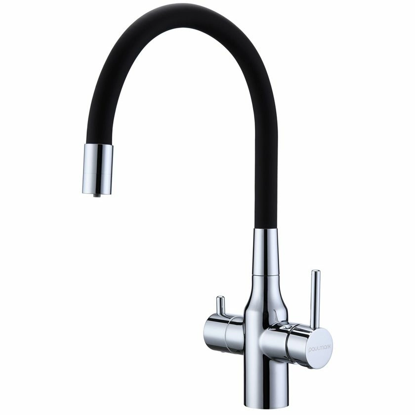 Смеситель для кухни Paulmark Salix хром, Sa213419-CR