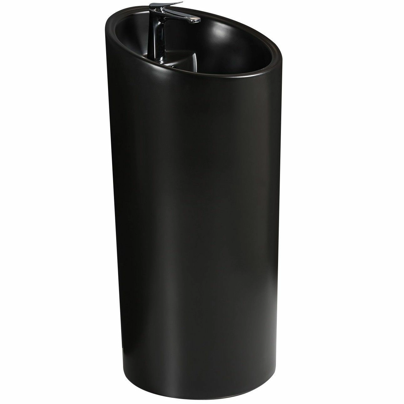Раковина напольная WeltWasser 45x46, WW LEERBACH 4546 MT-BL
