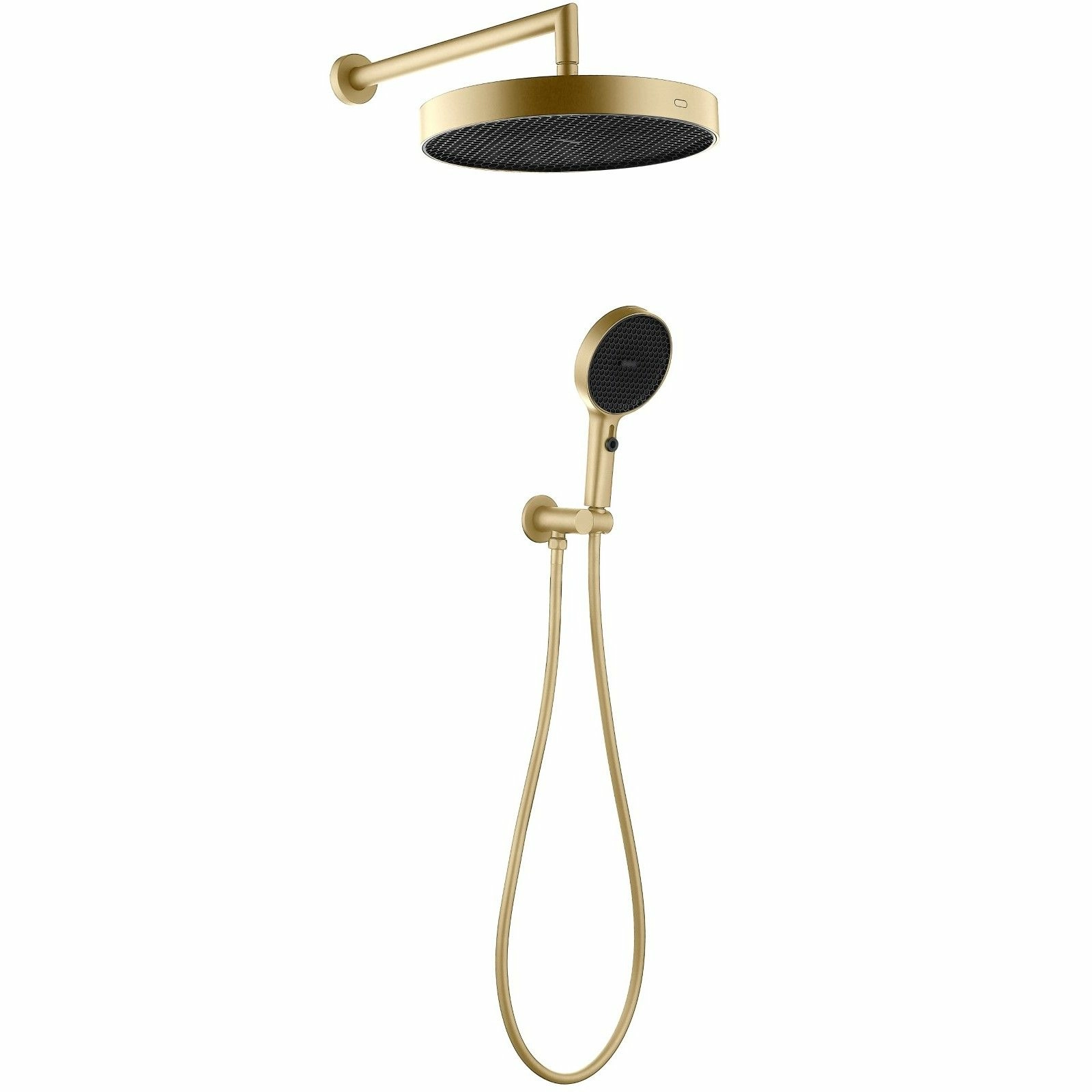 Комплект верхний душ и ручная лейка Boheme Cell Matt Gold, 427-MG