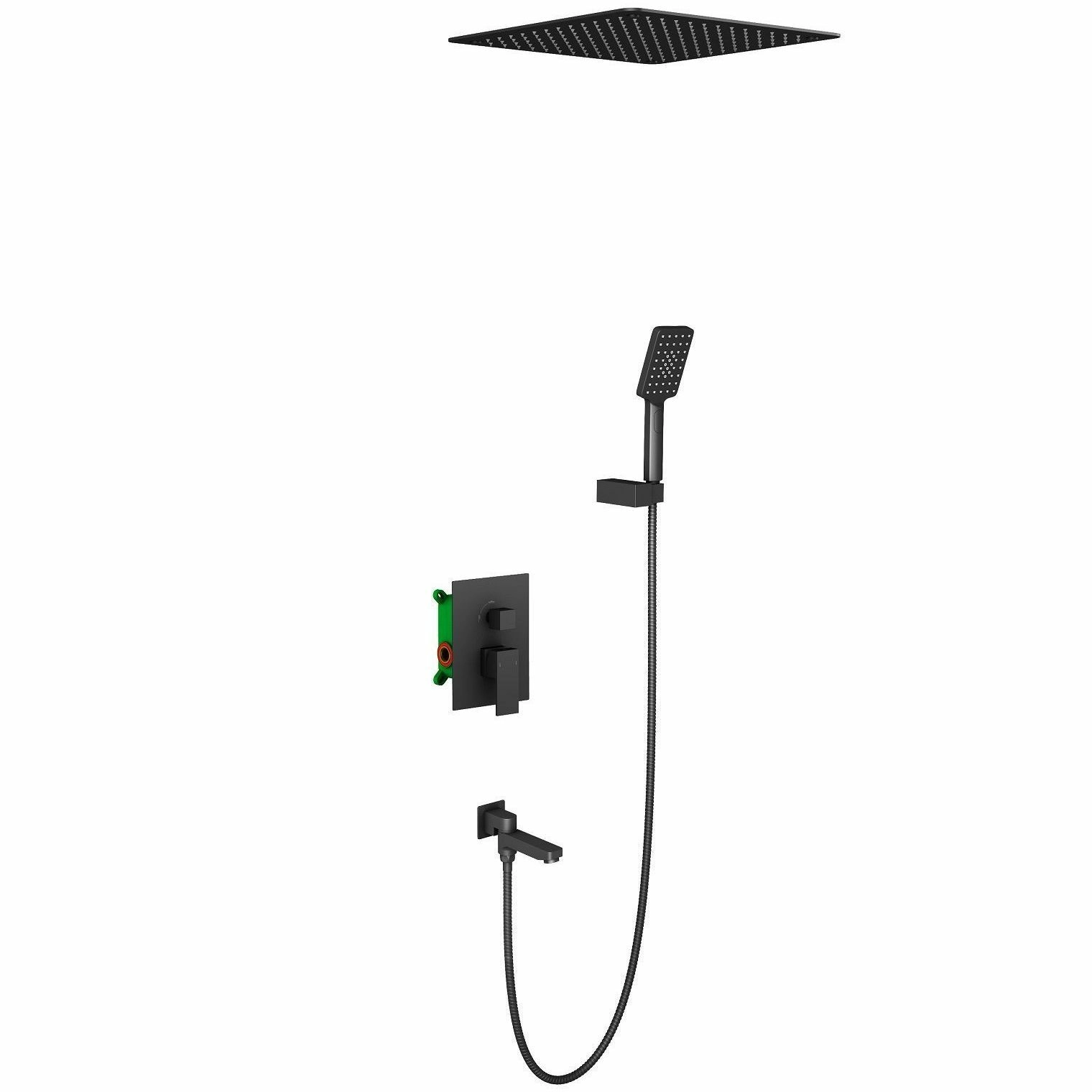 Душевая система Timo Selene Black, SX-2039/03SM