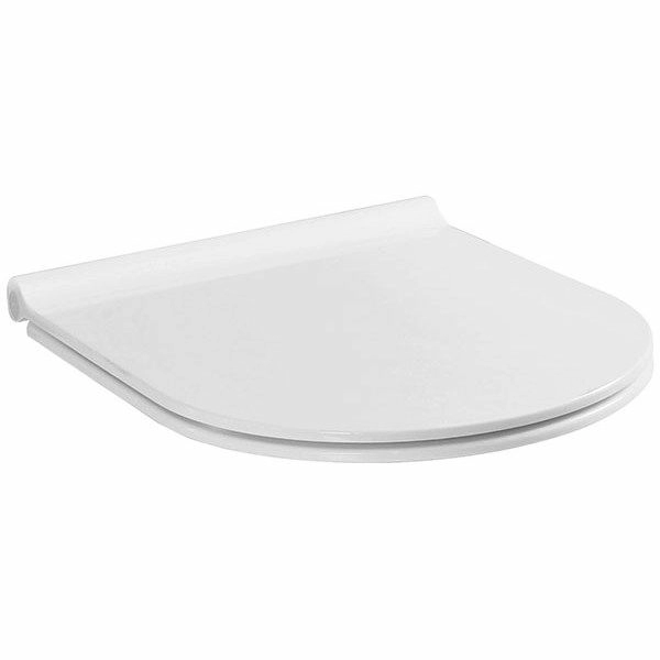Крышка для унитаза Boheme Bianca Slim Soft-Close, 966-W