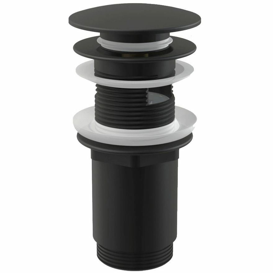 Донный клапан для раковины Alcaplast черный, A392BLACK