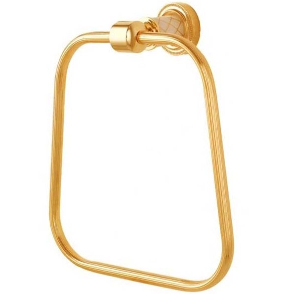 Держатель для полотенца круглый Boheme Murano Gold, 10905-G