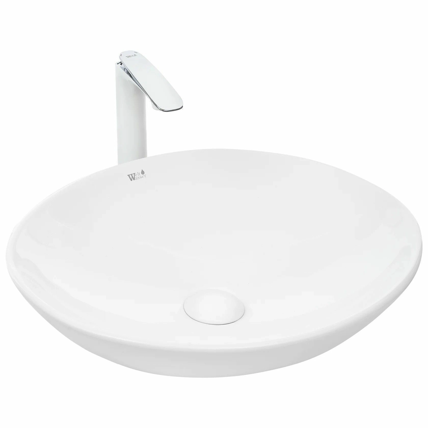 Раковина накладная WeltWasser 49x44, WW ELBACH 1025