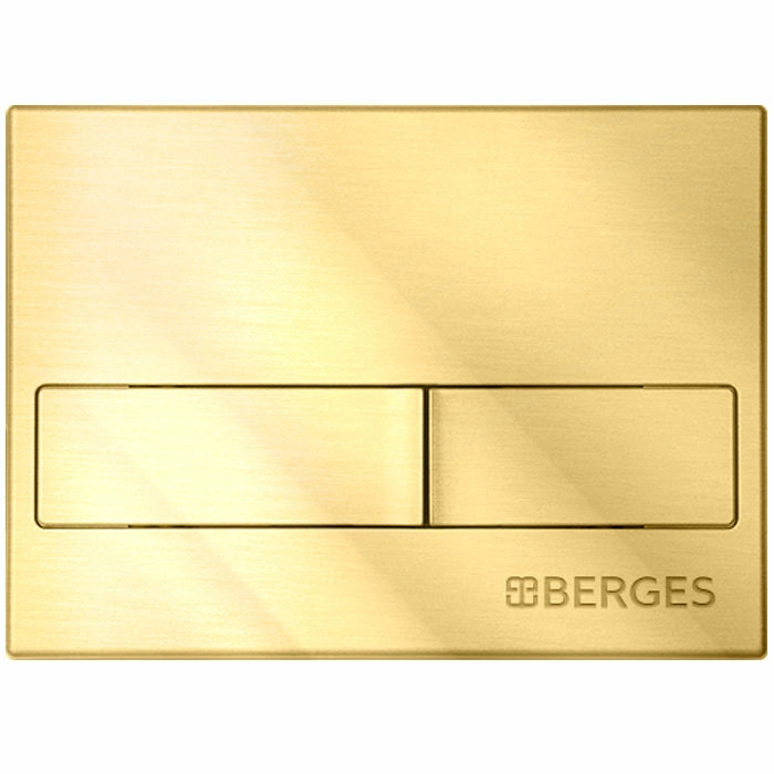 Кнопка для инсталляции Berges Novum L9 золото глянец, 040019