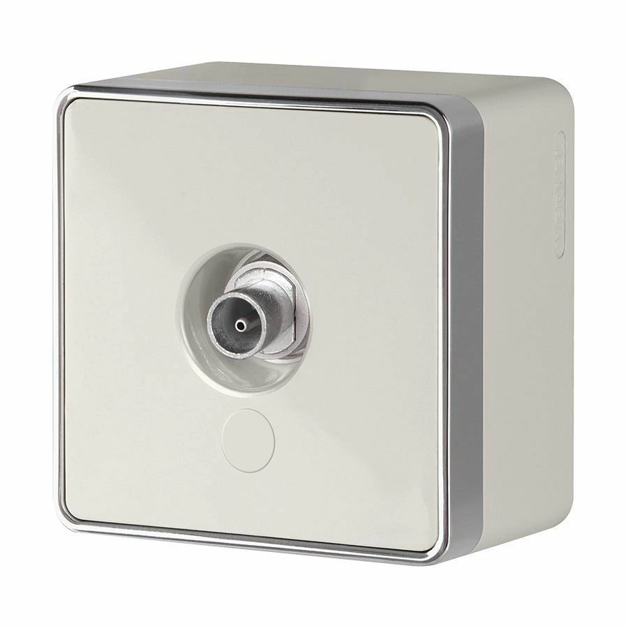 ТВ-розетка оконечная Werkel Gallant W5083003 (слоновая кость)