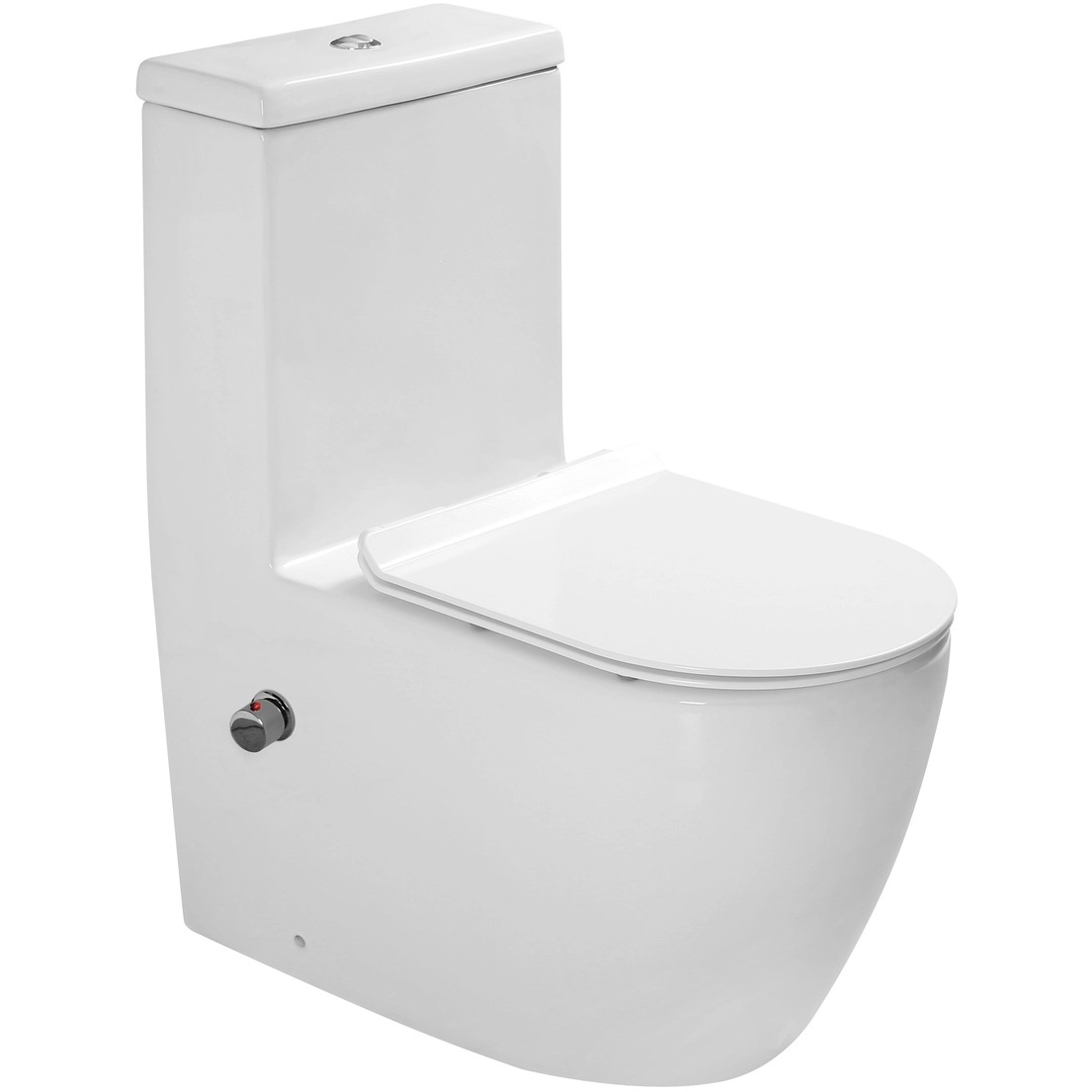 Унитаз напольный с функцией биде моноблок Santiline, SL-5011SM-BD