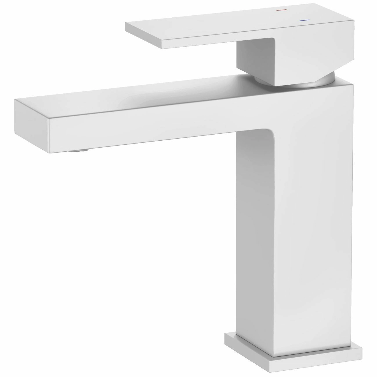 Смеситель для раковины Timo Selene Matte White, 2061/16F