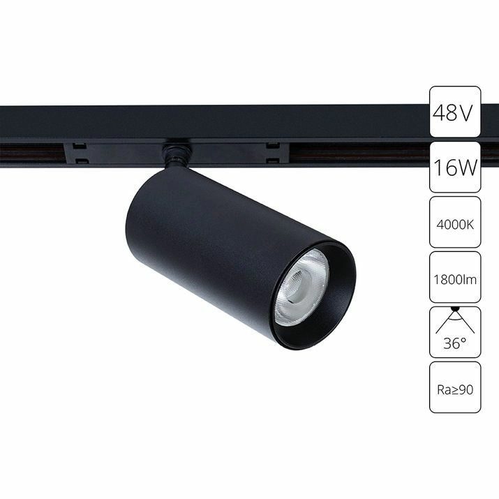 Магнитный трековый светильник Arte Lamp Optima, A7262PL-1BK
