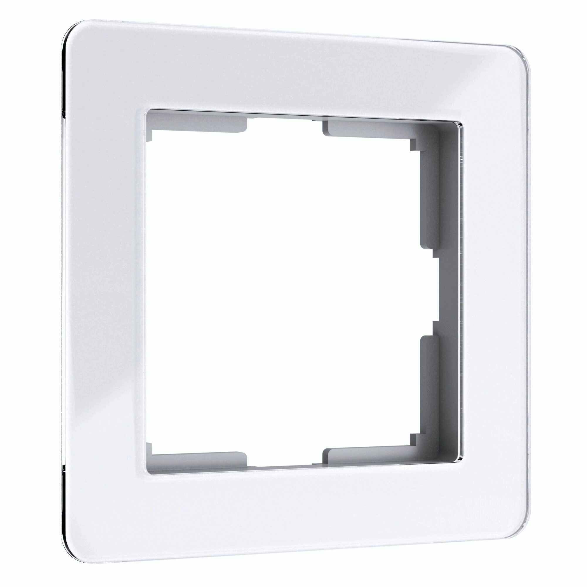 Рамка на 1 пост Werkel Acrylic W0012701 (белый)