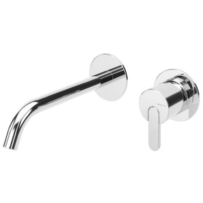 Смеситель для раковины на 2 отверстия Bruma Leaf 167 011 9CR Chrome, 1670119CR