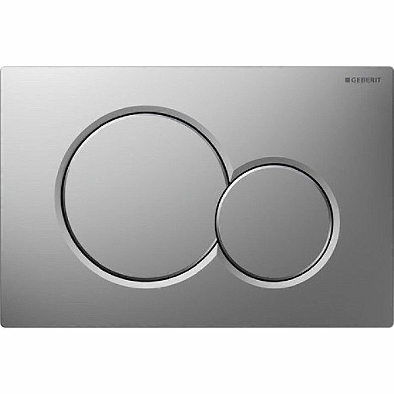 Смывная клавиша Geberit Sigma01 хром матовый, 115.770.46.5