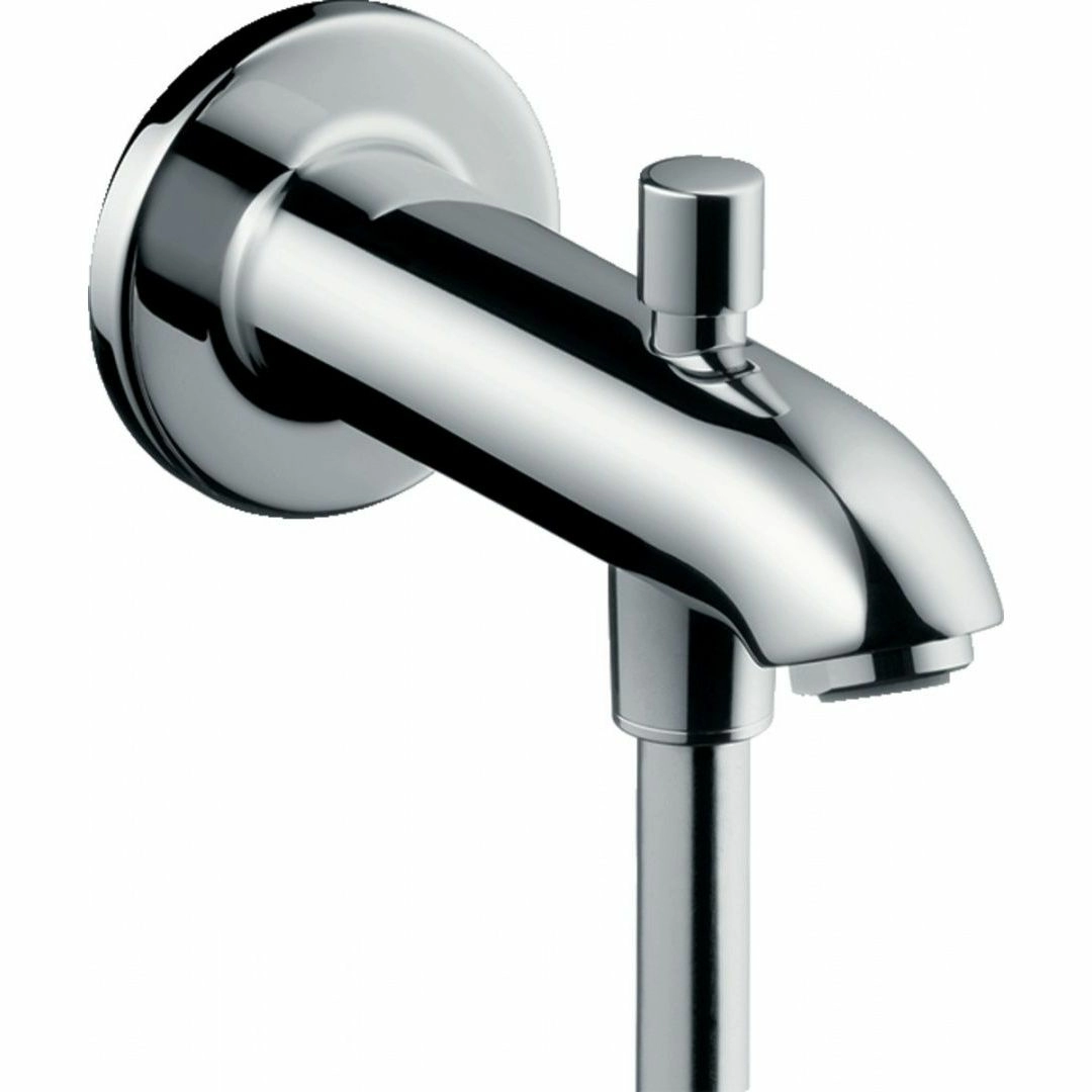 Излив на ванну 15,4 c переключателем на душ Hansgrohe E, 13423000