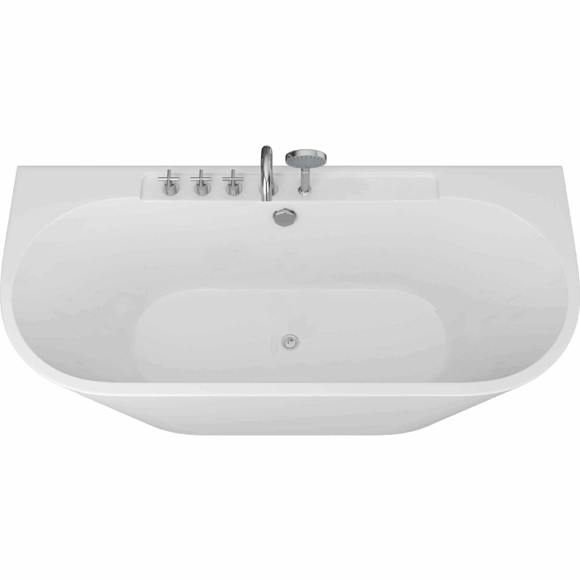 Ванна отдельностоящая Grossman Cristal 170x87, GR-17075-1