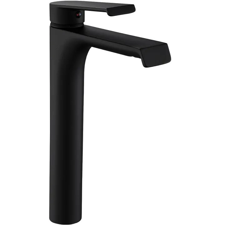 Смеситель для умывальника высокий Rea Hass Black, REA-B9966