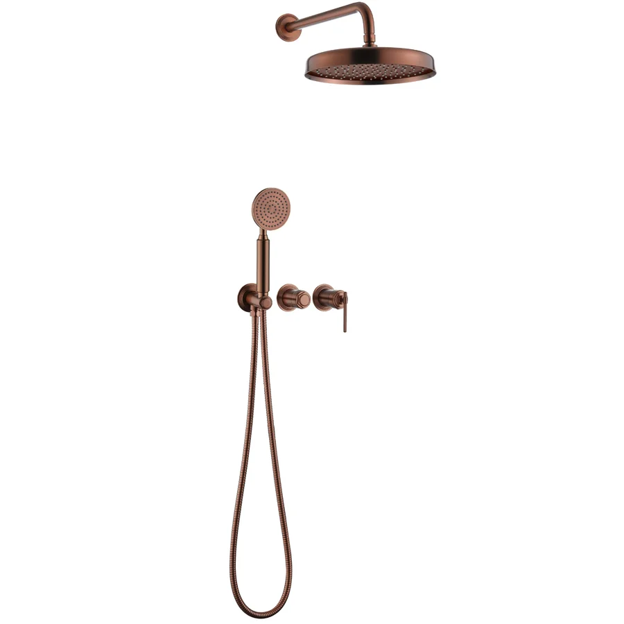 Душевая система встраиваемого монтажа Boheme Eterna Copper Brushed, 174-CB