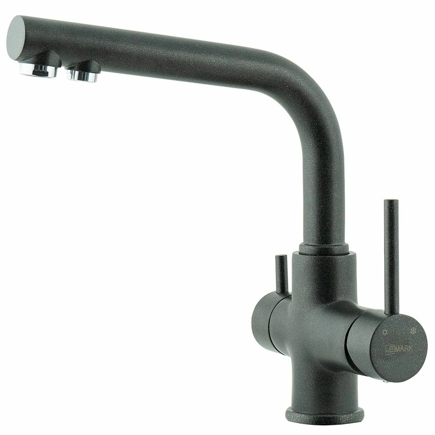 Смеситель для кухни с подключением к фильтру питьевой воды Lemark Comfort, LM3061PAN