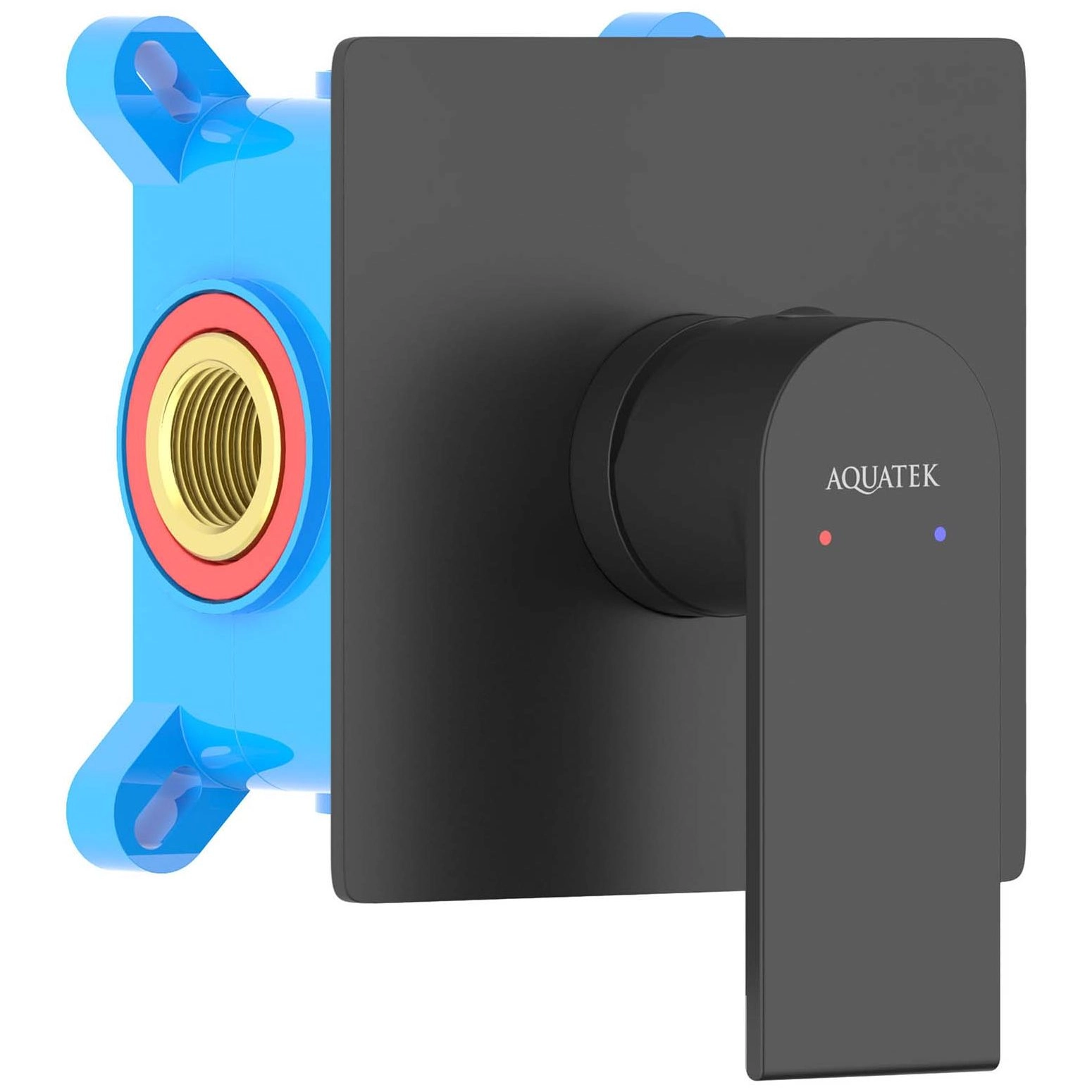 Смеситель для душа 1 режим Aquatek Лира, AQ1466MB