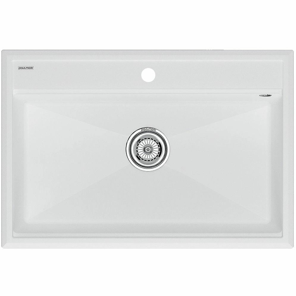 Мойка Paulmark Stepia 80 белый, PM117551-WH