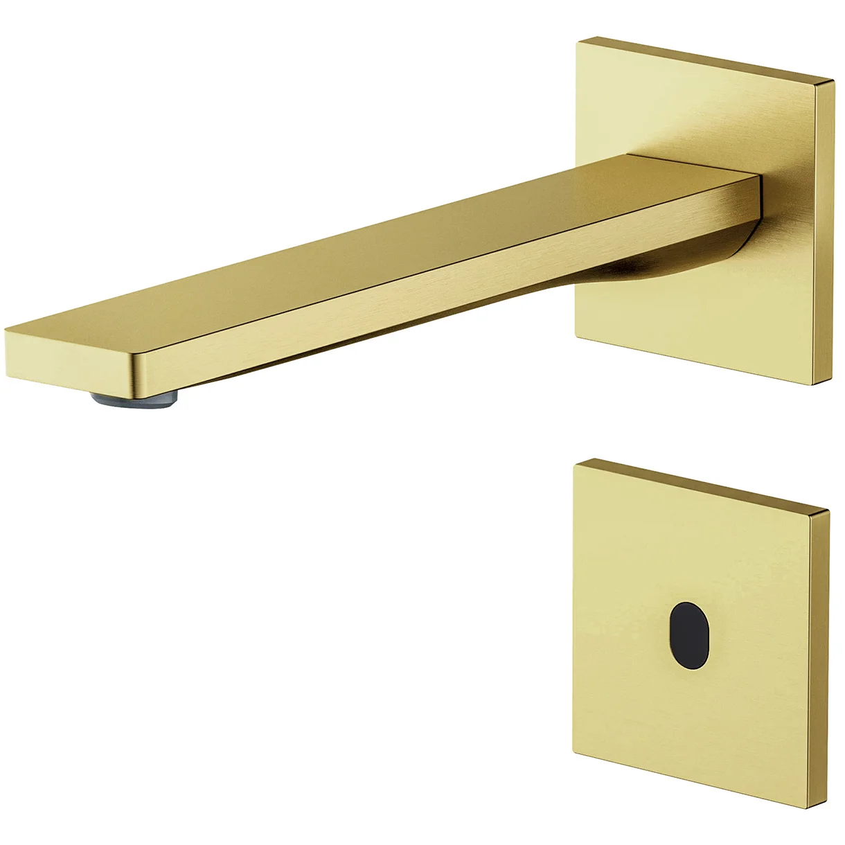 Смеситель для раковины встроенный сенсорный Timo Caisa Brushed Gold, 9073/17SM