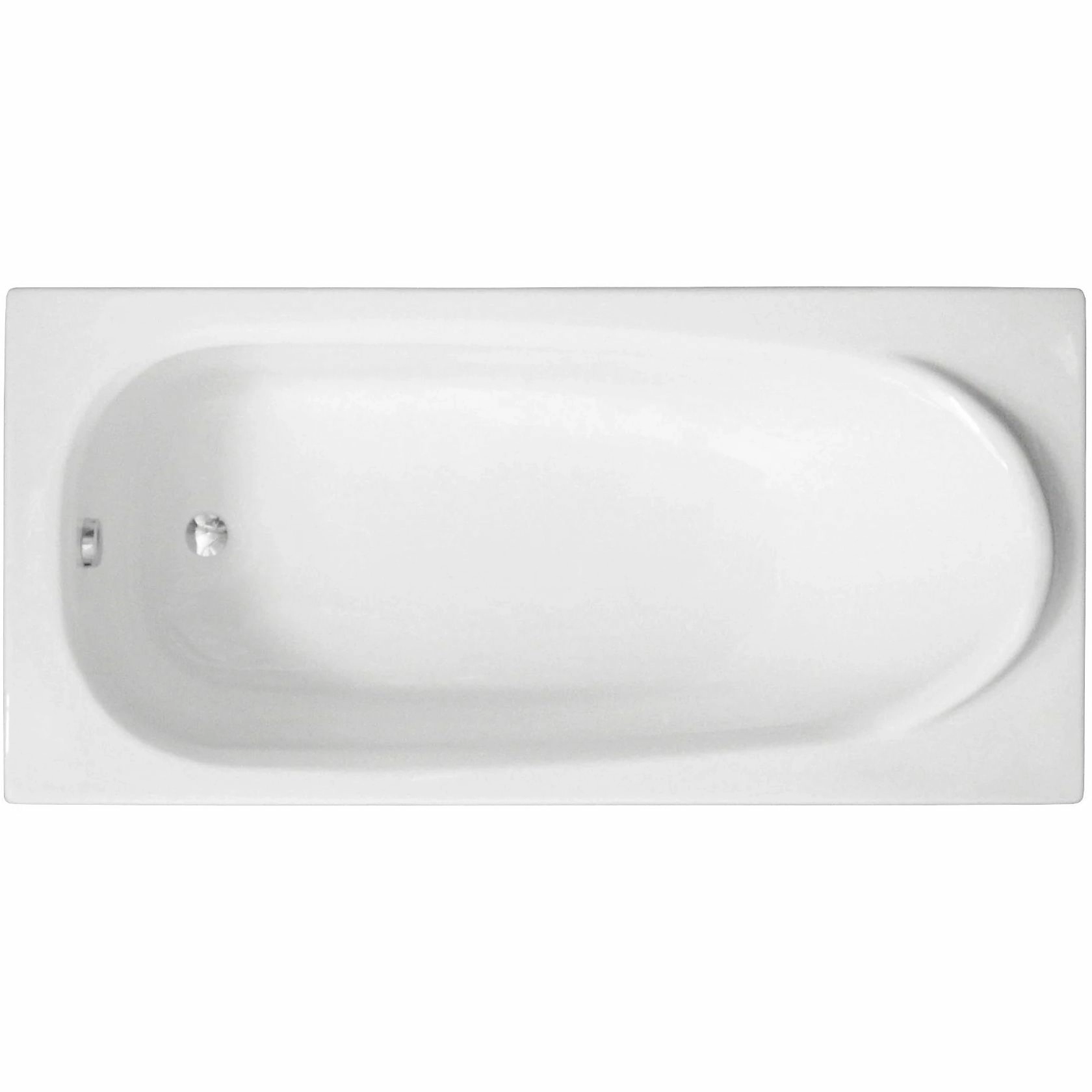 Ванна акриловая Polimat Medium 170x75, 00064