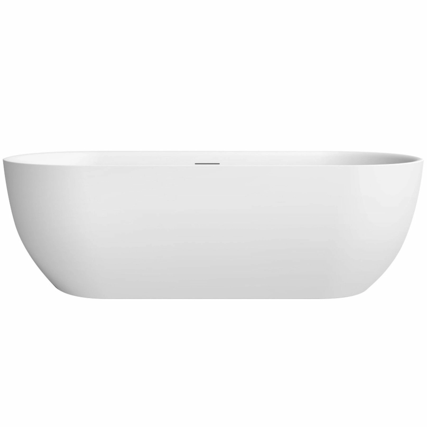 Отдельностоящая овальная акриловая ванна Belbagno 190x80, BB417-1900-800