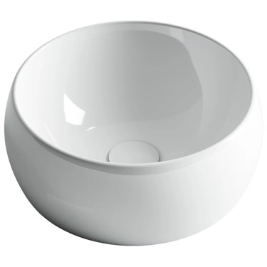 Умывальник чаша накладная круглая CeramicaNova Element 39.5x39.5, CN6001