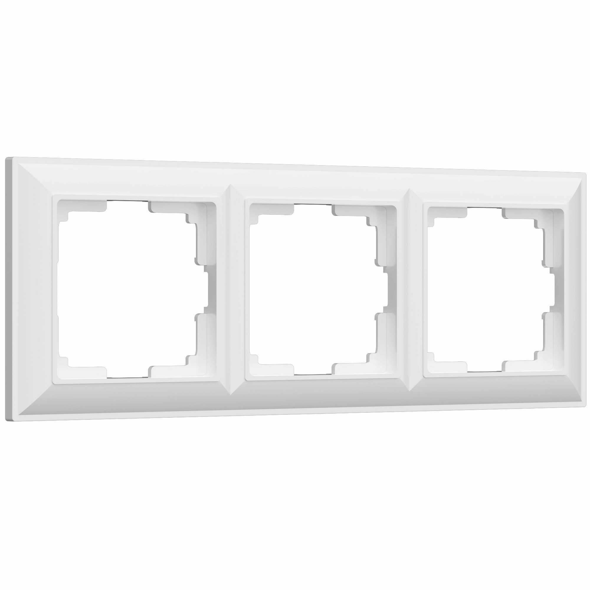 Рамка на 3 поста Werkel Fiore W0032201 (белый)