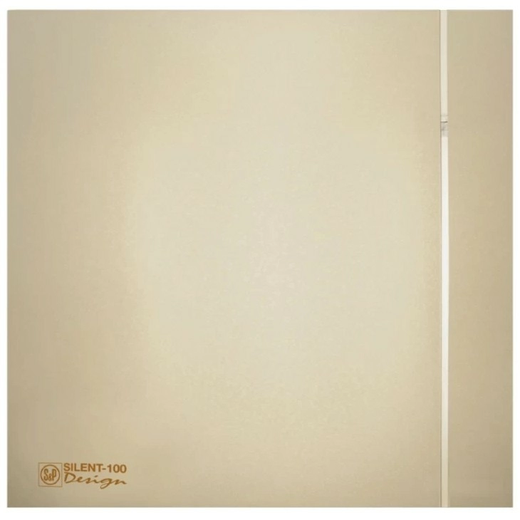 Вентилятор S&P SILENT-100 CZ CHAMPAGNE DESIGN - 4C