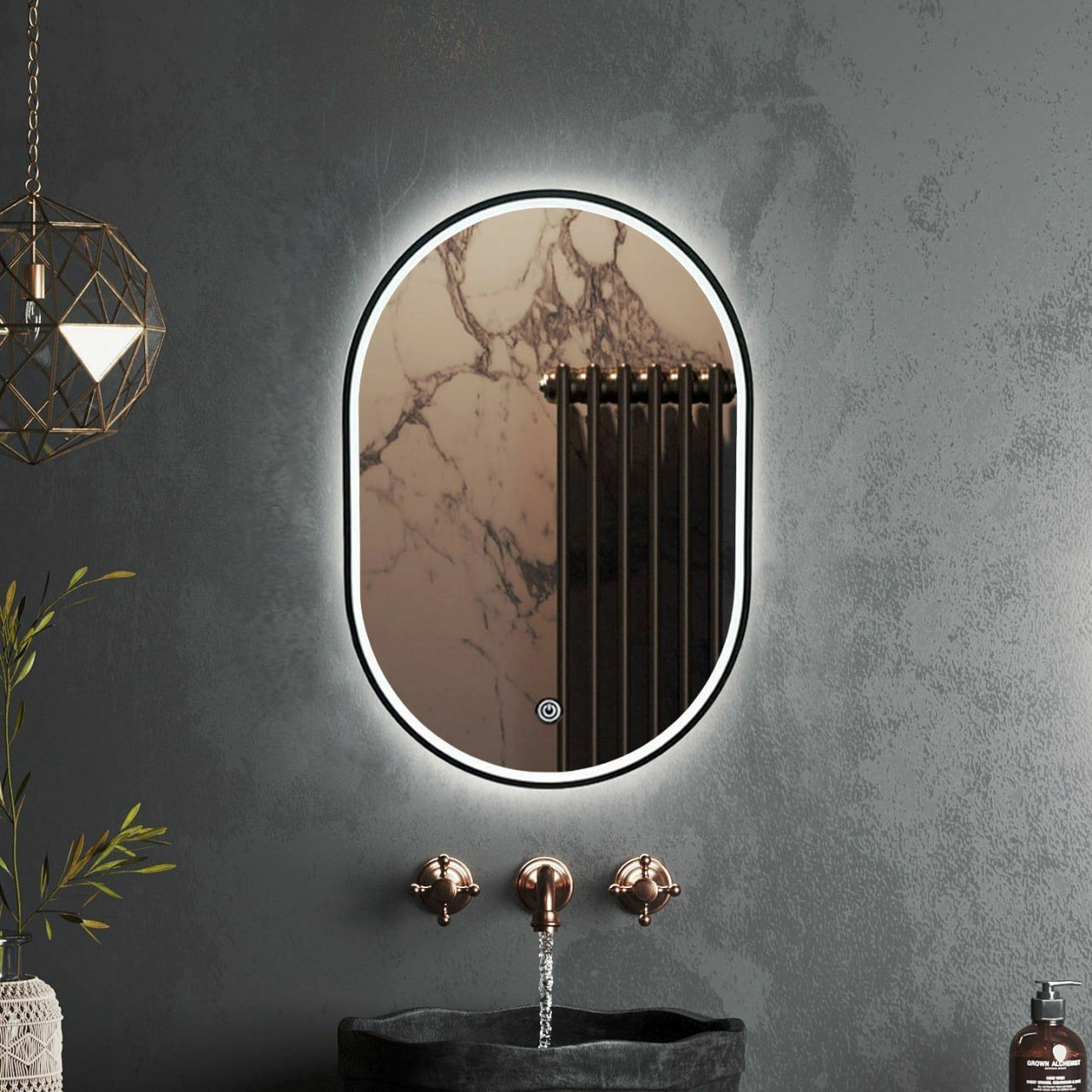 Зеркало Roxen Grown Black
